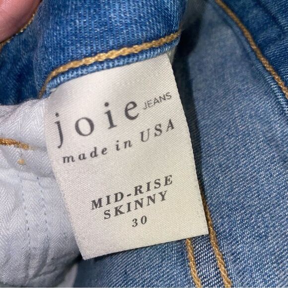 Joie Jeans Size 30 Mid-Rise Skinny in Aqueous Light Wash - Picture 10 of 10